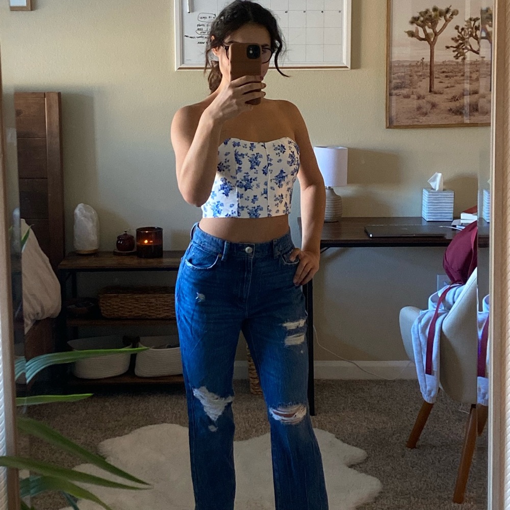 Garage denim, gently used jeans